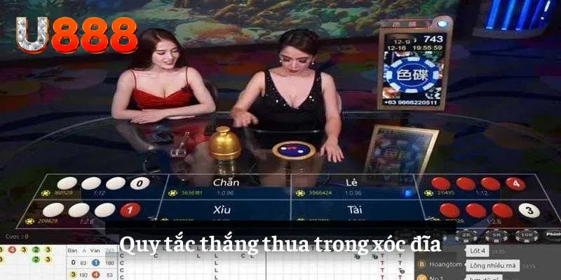 Quy tắc thắng thua trong xóc đĩa